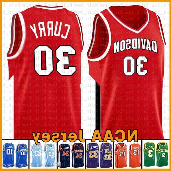 

basketball jersey davidson wildcats college stephen 30 curry mens dwyane 3 wade lebron 23 james iverson ray 34 allen