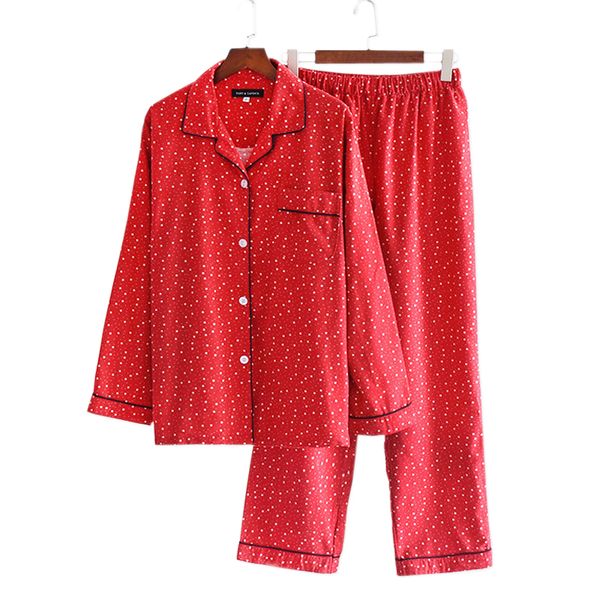 

sheep 100% adorable brushed cotton woman pajamas pj set femme red pyjamas mujer plus size sstb, Black;brown
