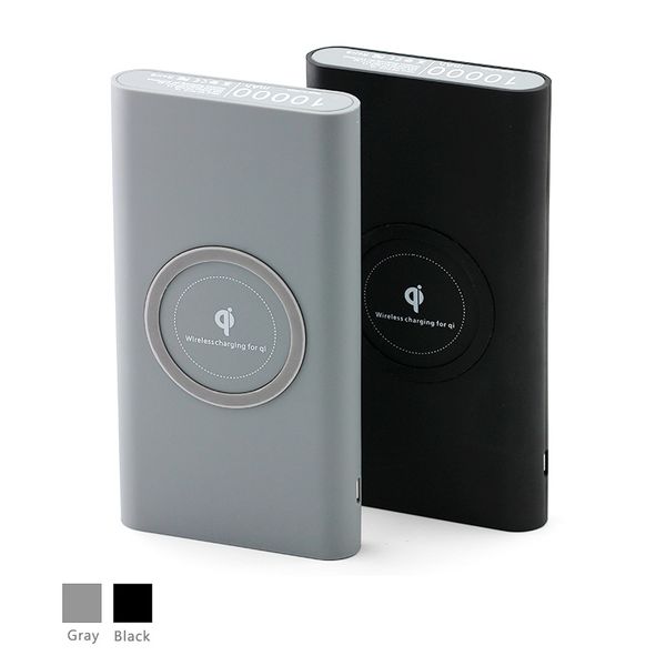 

dropshipping 10000mah wireless power bank 3 in 1 portable battery emergency powerbanks with retail package for smart phone