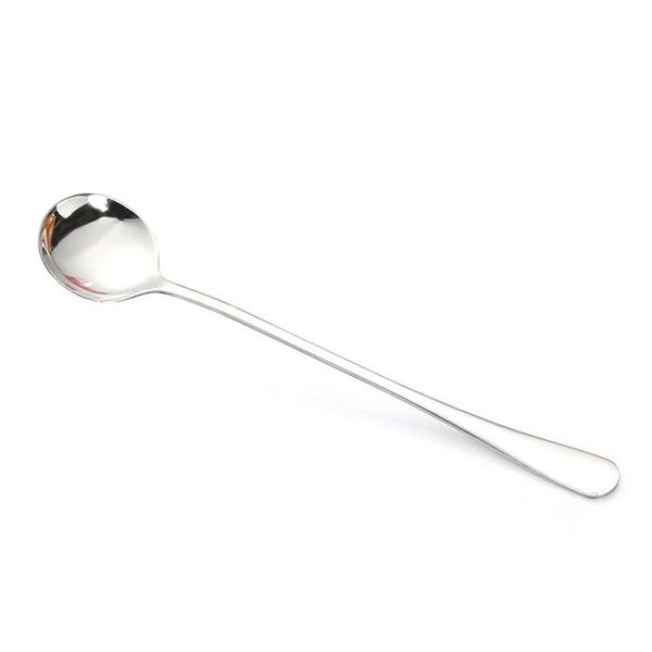 

2020 new vacuum plating stainless steel coffee spoon long handle tea spoons kitchen drinking flatware drop shipping h wmtykn