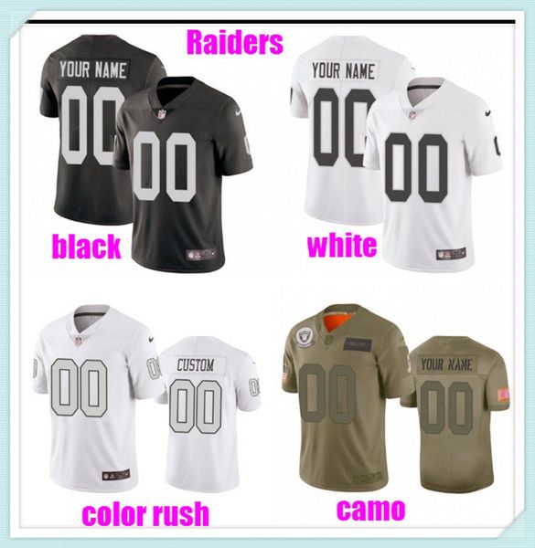 

custom american football jerseys for mens womens youth kids nfc afc teams authentic fans color nrl rugby soccer jersey dhl 4xl 5xl 6xl, Black