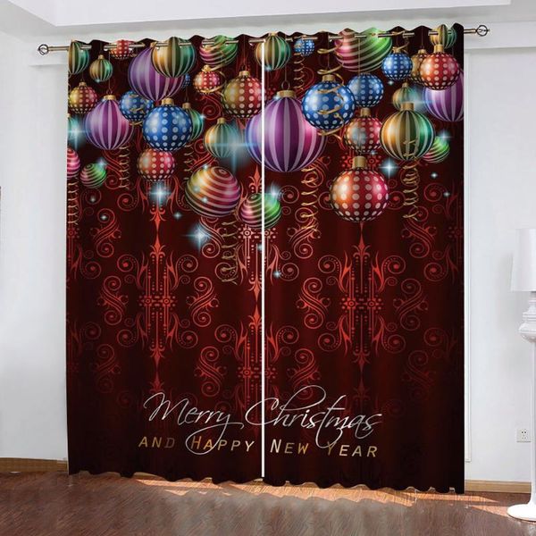 

luxury 3d window curtains living room wedding bedroom red ball curtains 3d stereoscopic