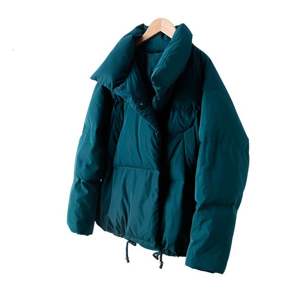 

comfortable autumn / winter women's coat fashion stand down jacket parkas warm casual plus size clothing female, Black