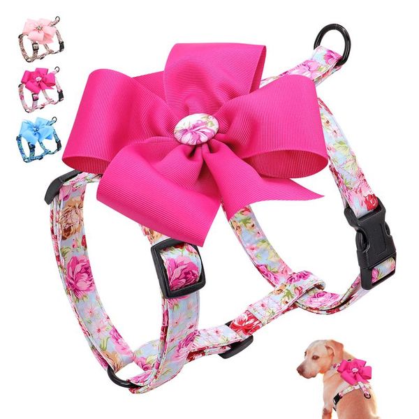 

cute puppy cat harnesses vest adjustable printed pet chihuahua yorkshire pug harness accessories for small large dogs c wmtnvk
