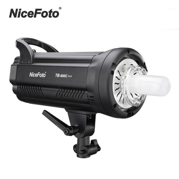 

flashes nicefoto tb-600c professional 600w studio flash light 5500k strobe lighting lamp fast recycle time bowens mount pography1