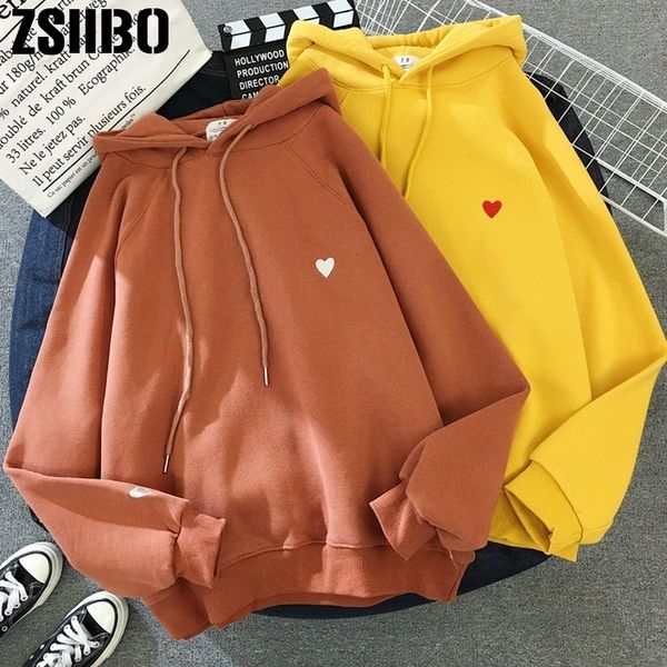 

hoodie harajuku style loose clothes women jacket tide hoody sweatshirt size streetwear para tracksuit plus velvet thickening y200915, Black