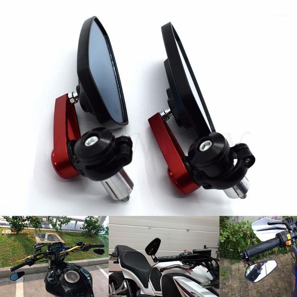 

motorcycle mirrors for handlebar grips rearview side mirror mt09 mt07 mt 09 07 xj6 fjr xjr 1300 racer fazer xt 600 tdm1