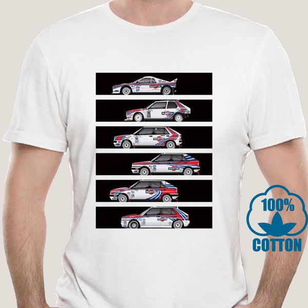 

3643a hip hop футболка с коротким рукавом рубашки martinis автомобилей rally racer fans горячая продажа печать хлопок tee рубашки спорта с к