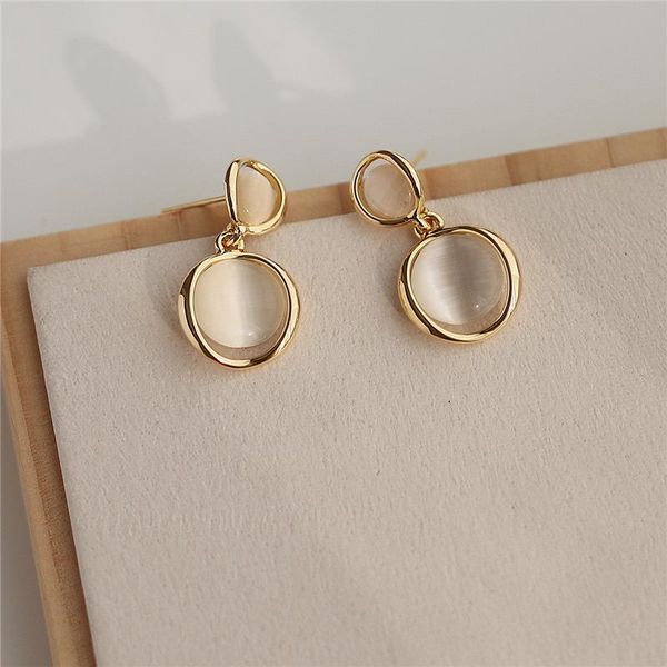 

made in china womens designer earrings woman jewelry statement earings hoop ear studs simplicity female 925 sterling silver luxury xu342, Golden;silver