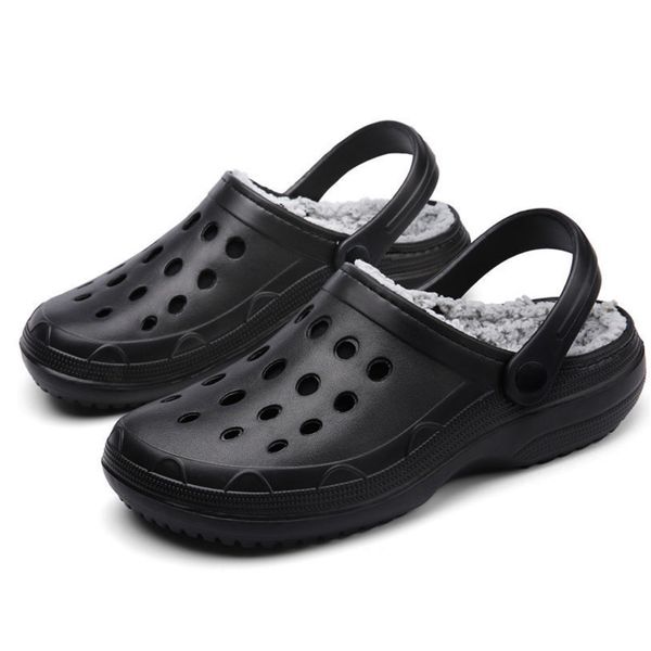 

2020 fashion arrival large size 37-45 womens calssic fur slippers girls classic velvet shoes winter slippers female y1125, Black