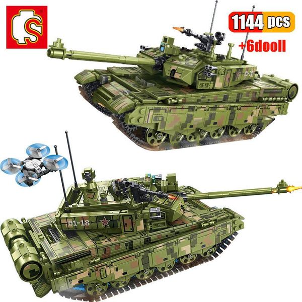 

sembo 1144pcs военный ww2 железный чистокровный главная танковая армия armored vehicle цифры солдата оружие германия грузовик кирпичи для де