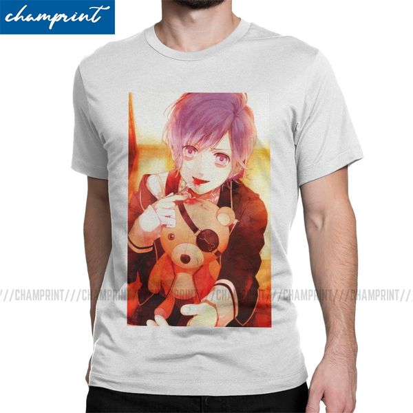 

kanato sakamaki tongue diabolik lovers vampire anime vintage short sleeve crew neck unique sport hooded sweatshirt hoodie men t shirt