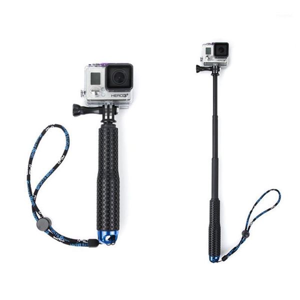 

extendable aluminum alloy self selfie stick handheld monopod for hero 5 4 3+ 3 2 sj4000 yi sport camera1