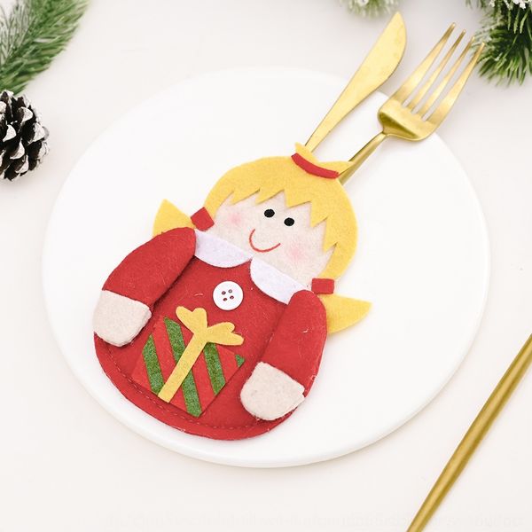

d2byw zicheng christmas new decorative products newand gingerbread set forkand manand fork creative forkfest dining tableand fork forkhomean