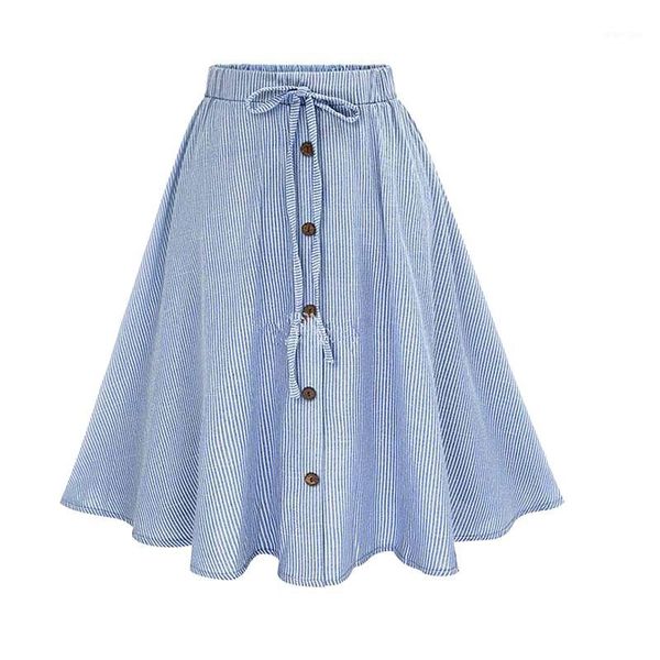 

peonfly 2020 ladies fashion skirts chalaza single row buckle thin strips half-body pleated skirt harajuku womens skirts1, Black