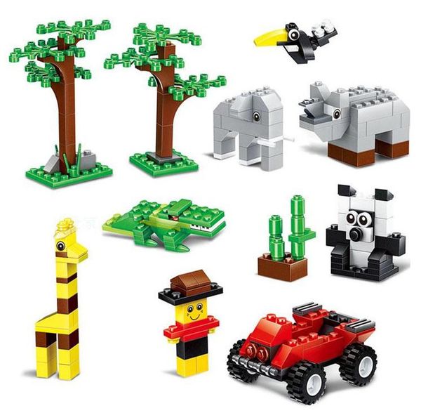 

building blocks 625pcs diy creative bricks toys for children educational toys bricks brinquedos christmas gift wmtywb xhlove