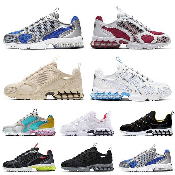 

new track red beige fashion zoom spiridon caged varsity royal cardinal red 2 mens running shoes sports trainers women sneakers size 36-45