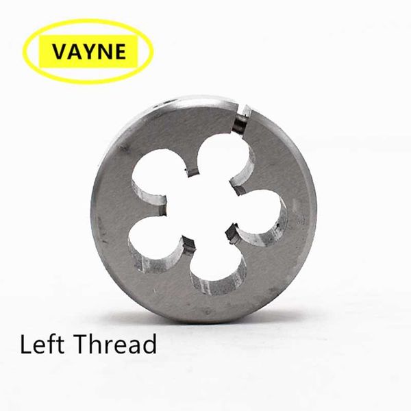 

vayne metric adjustable fine thread screw hss left die machine left round dies ar-d m2m3 m4x0.5/0.75/0.35 m5m6m7m8m16-m22x1/1.5