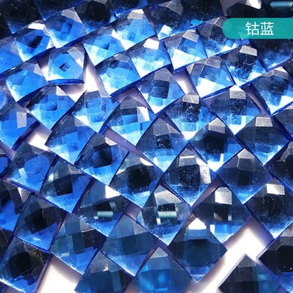 

70g пакет прозрачных площадей стекло кристалл мозаика плитка для crafts diy алмазной мозаика украшение креатив мозаика изготовление материал