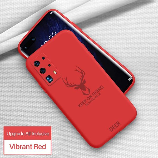 

ультратонкий рождественский олень силиконовый чехол для телефона для huawei p40 p30 p20 lite mate 30 20 pro роскошные окрашенные окрашенные