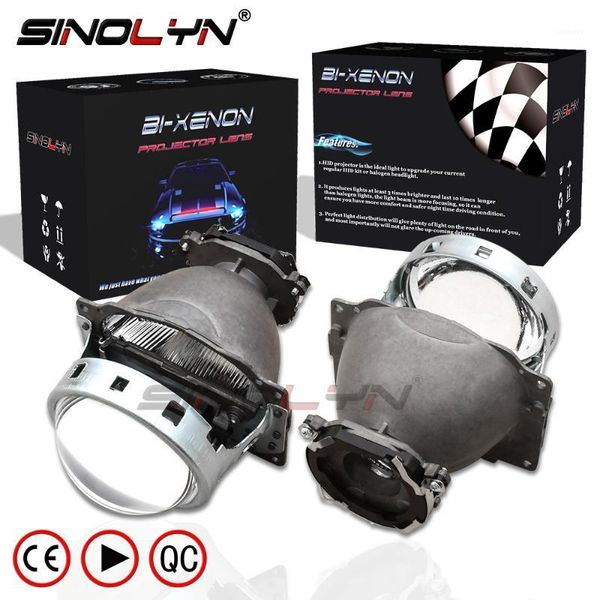 

sinolyn 3.0 bi xenon projector lenses koito q5 d2s d3s d1s d4s led hid lens in headlight for car light replacement accessories1