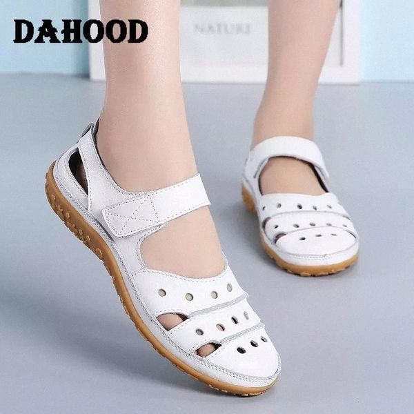 

dahood buckle sandals summer comfortable casual non-slip roman solid color women's sandals beach soft female loafers #o81n, Black