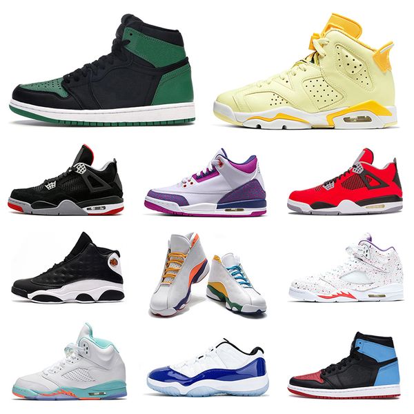 

basketball shoes women jumpman 11s bred black cat 4s easter 5s playground 13s banned unc 1s floral 6s womens trainers sports sneakers 36-40, White;red