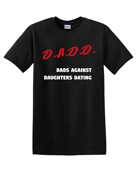 

dadd dads against daughters dating fashion short sleeve black printed round price custom made hooded sweatshirt hoodie men t shirt