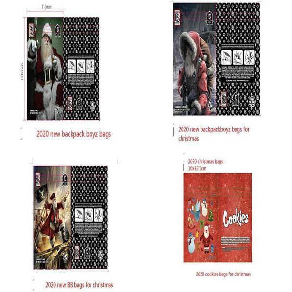 

packaging christmas edibles mylar 3.5g bags sf claus santa local california day wmtmty powerstore2012