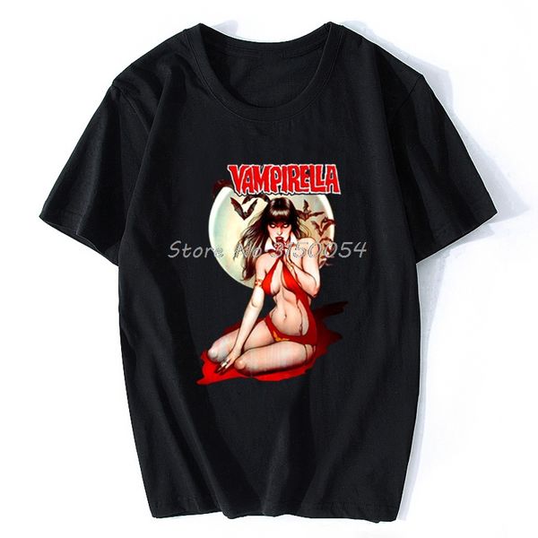 

vampirella фильм мужские футболки мужчины streetwear tshirt summer casual o-образным вырезом tshirt аниме hip hop тройники harajuku спорт то