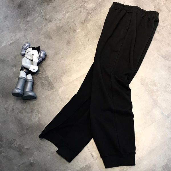 

women's pants & capris early autumn 2021 simple and thin inner slit casual loose guard korean street style, Black;white