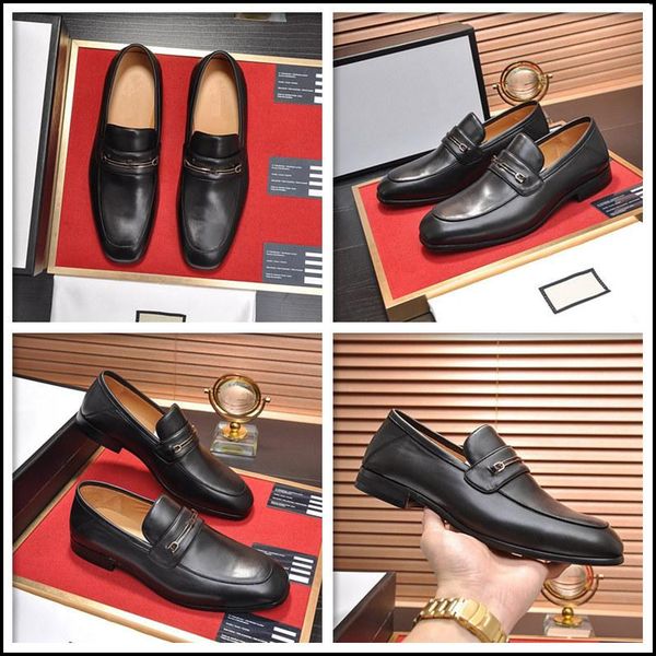 

c8 big size men dress shoes quality mens formal shoe designer men business oxford shoes brand men wedding pointy shoes 38-45 11, Black