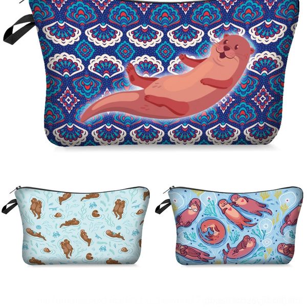 

xa55j collection printing cosmetic storage collection printing otter otter cosmetic digital digital bag storage bag sexur