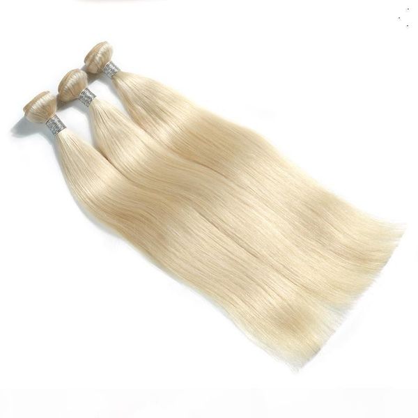 

platinum color peruvian straight hair bundles 100% double weft human hair extensions 6a unprocessed virgin hair weave, Black