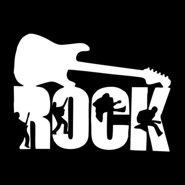 

car stickers rock fashion creative stickers car accessories decorative 13cm*10cm