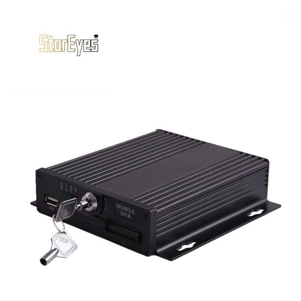 

ahd 720p 4ch sd card mobile dvr for car vehicle taxi trailer truck sxhool bus1, Black;white