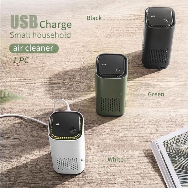 

usb air purifier touch control home car nursery room modern simple odor eliminator fresh moisturizing practical car supplies1