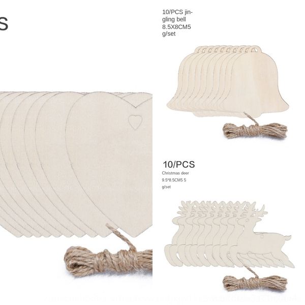 

wkh7x украшения подвеска и аксессуары деревянные рождественские елочные подвески украшения дома подарочные аксессуары елочные украшения резн