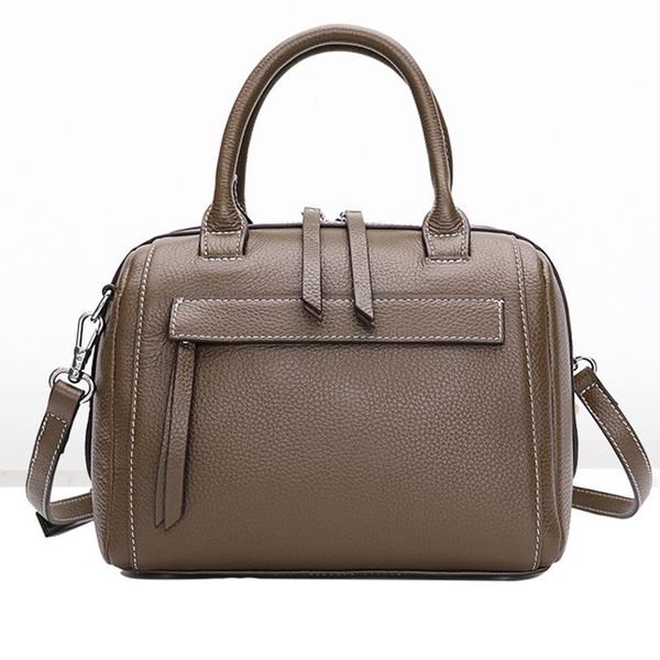

new fashion women handbags female genuine leather cowhide messenger bag korean shoulder bags messenger bags sweet beauty
