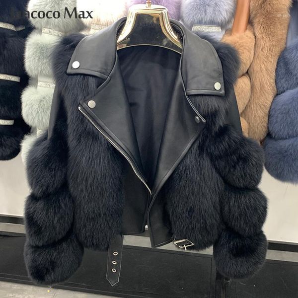 

new arrivals winter real fur coats with genuine sheepskin leather women natural fur jackets outwear luxury s78441, Black