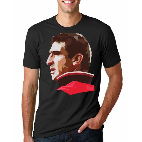 

printed men t shirt cotton o-neck tshirts eric cantona short-sleeve men t-shirt sport hooded sweatshirt hoodie
