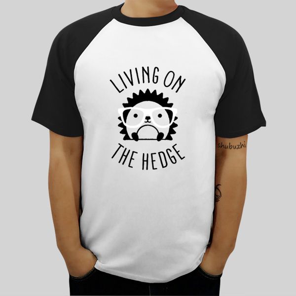 

бренд мужской моды тройник living on the hedge ежа с очки летом мужской размер рукав реглан евро толстовка с капюшоном hoodie мужчин футболк