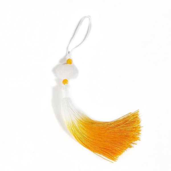 

1pc polyester silk tassel jewelry curtain garment accessories diy key cell phone bag decoration tassels fringe trim h qyldqc