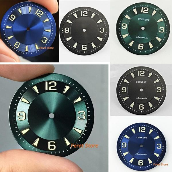 

repair tools & kits 33.5mm sterile blue dial luminous fit eta 2836 2824 ,mingzhu 2813 3804,miyota 8205 8215 821a 82 series movement1