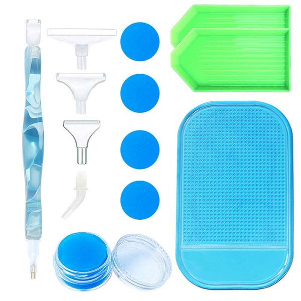 

sewing notions & tools 1set diamond painting pen accessories diy tool box embroidery art craft kits supplies, Black