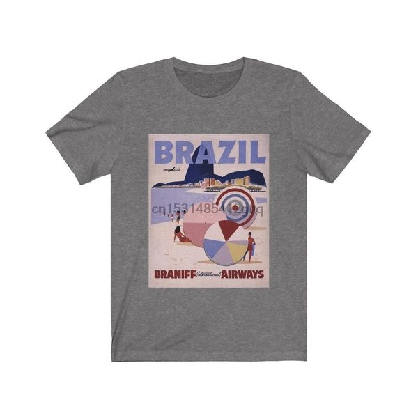 

1950s brazil travel poster illustration hoodie designers t shirts sweatshirt