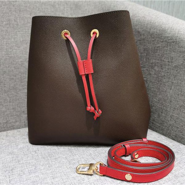 

drawstring bags designer bags women floral and letter decoration versatile soft bucket interior compartment hand bag luxurys designers bag