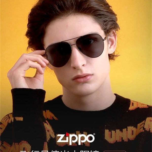 

sunglasses zippo treasure 2020 new sunglasses anti ultraviolet polarized men and women fashion toad glasses, White;black