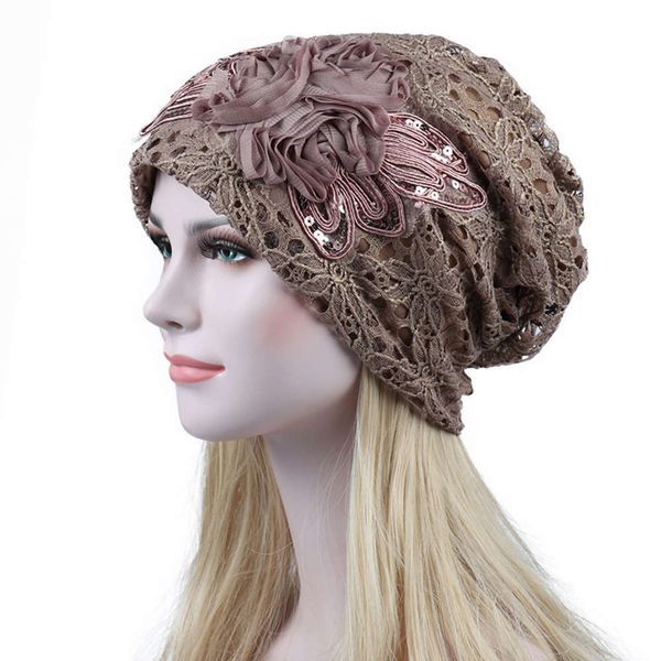 

air conditioning fashion women's headgear wind moon cover autumn winter cap lace korean double deck, Black;green