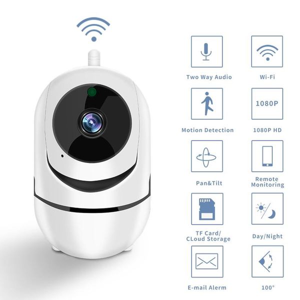 

smart wifi camera hd 1080p cloud wireless ip camera intelligent auto tracking of human home security surveillance